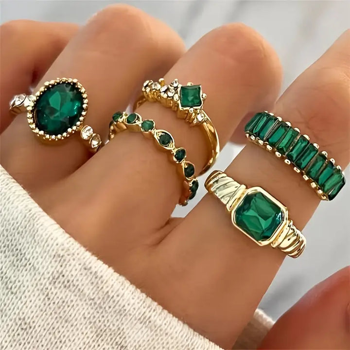 Eksklusive Smaragd Ringer Zarina | Gull