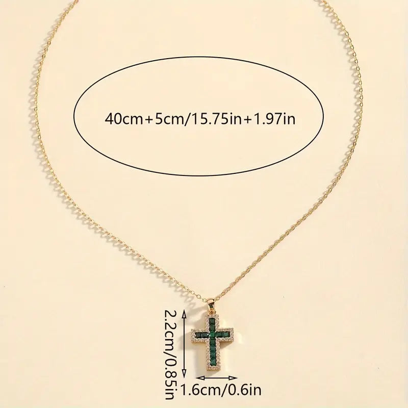 Collier Pendentif Kors Smaragd Solène | Gull