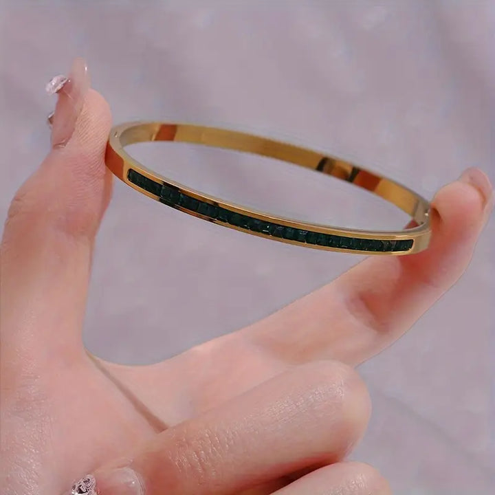 Armbånd Celeste Viride | Gull