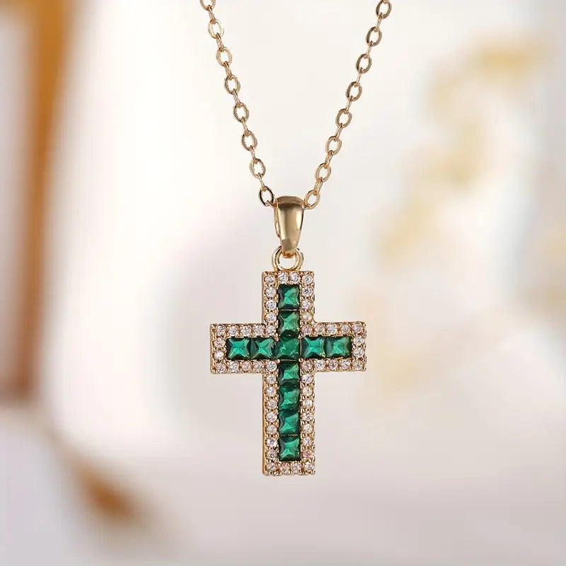 Collier Pendentif Kors Smaragd Solène | Gull