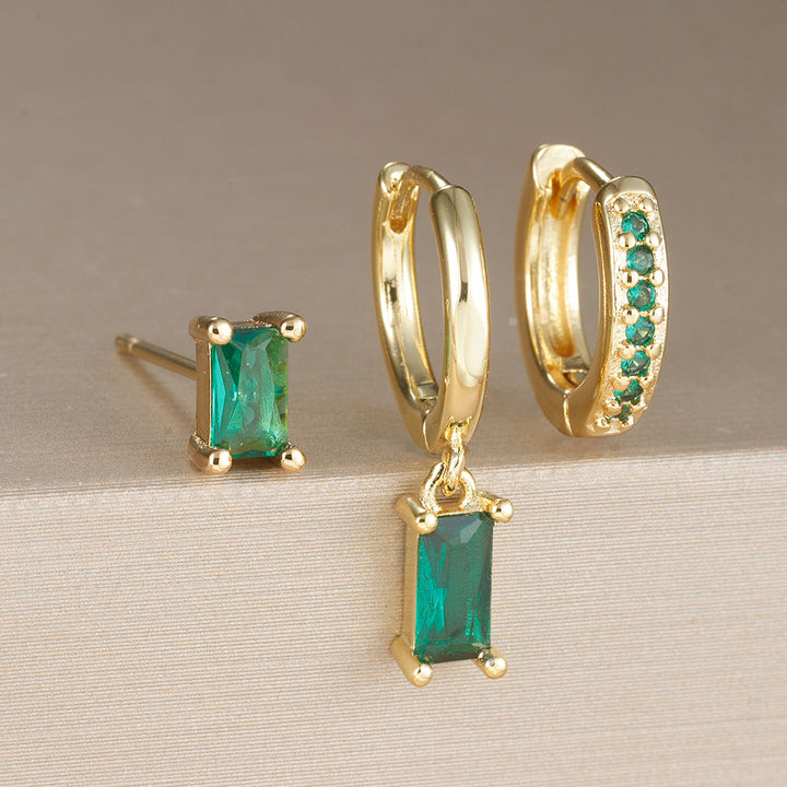 Grønn Emerald Kubisk Zirkon | Emerald
