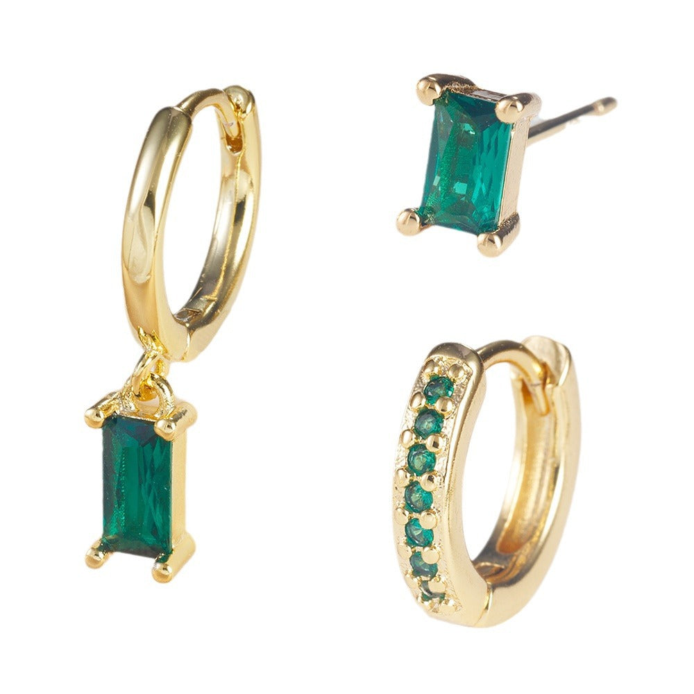 Grønn Emerald Kubisk Zirkon | Emerald