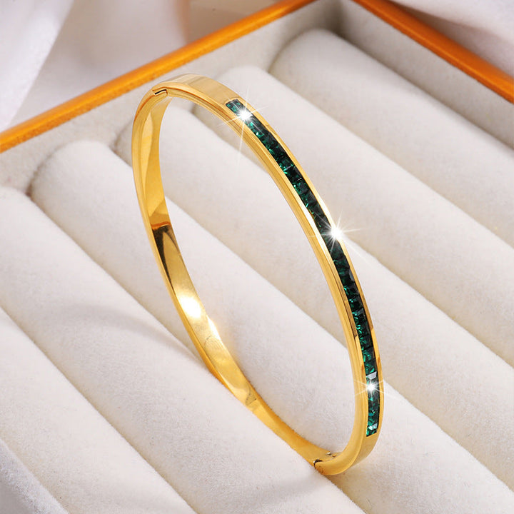 Armbånd Celeste Viride | Gull