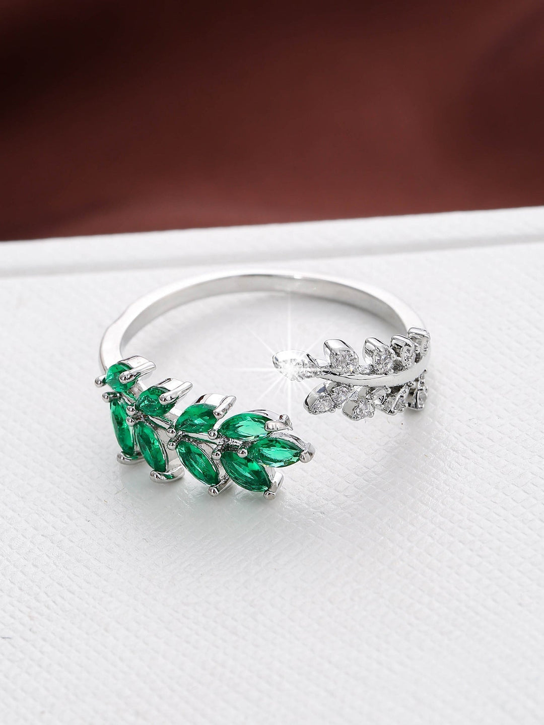 Bague Vivara Lyselle | Hvit Gull