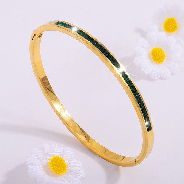 Armbånd Celeste Viride | Gull