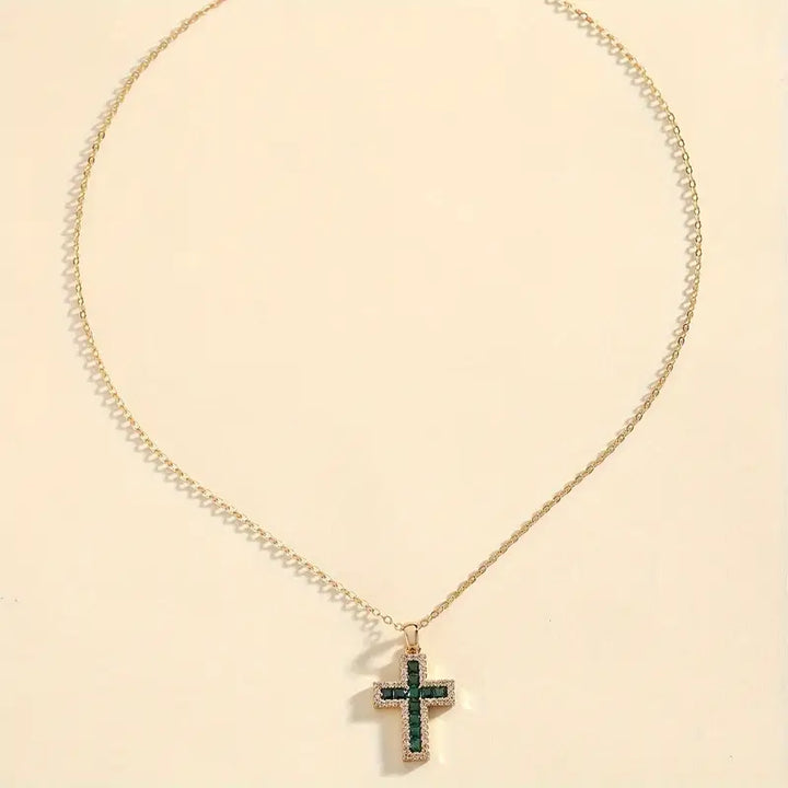 Collier Pendentif Kors Smaragd Solène | Gull